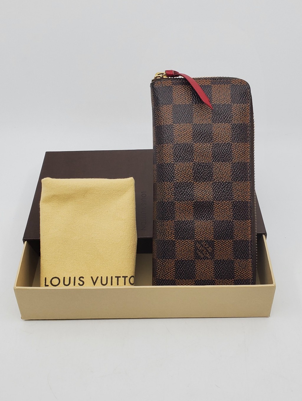 Louis Vuitton Clemente Damier Ebene Wallet